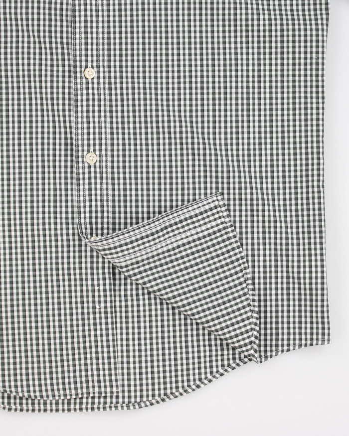 Chaps Green Check Short Sleeve Shirt - S