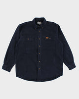Carhartt Dark Denim Long Sleeve Shirt - L