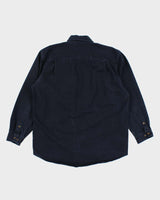 Carhartt Dark Denim Long Sleeve Shirt - L