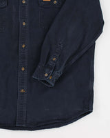Carhartt Dark Denim Long Sleeve Shirt - L
