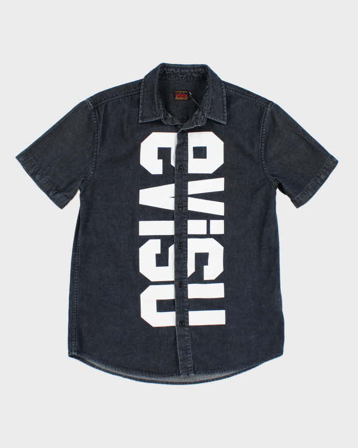 Evisu Short Sleeve Denim Shirt - S