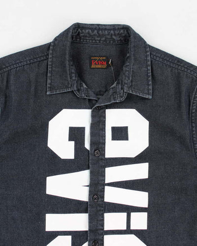 Evisu Short Sleeve Denim Shirt - S