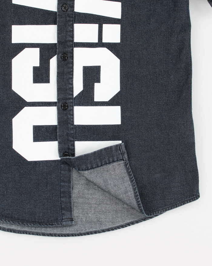 Evisu Short Sleeve Denim Shirt - S