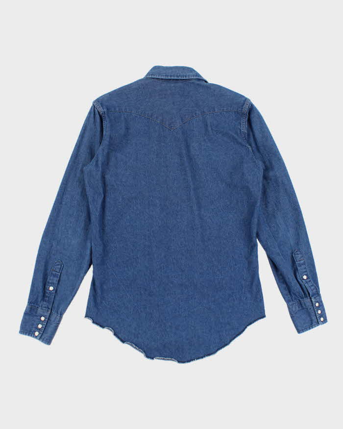 Vintage Wrangler Western Style Denim Shirt - S