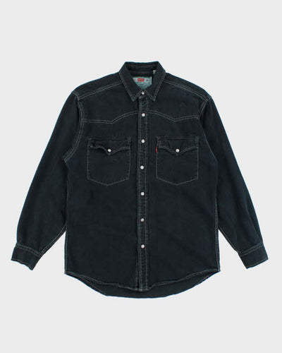 Vintage Levi's Western Style Denim Shirt - S
