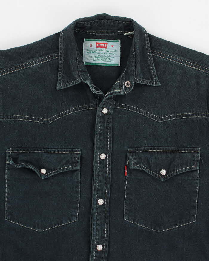 Vintage Levi's Western Style Denim Shirt - S