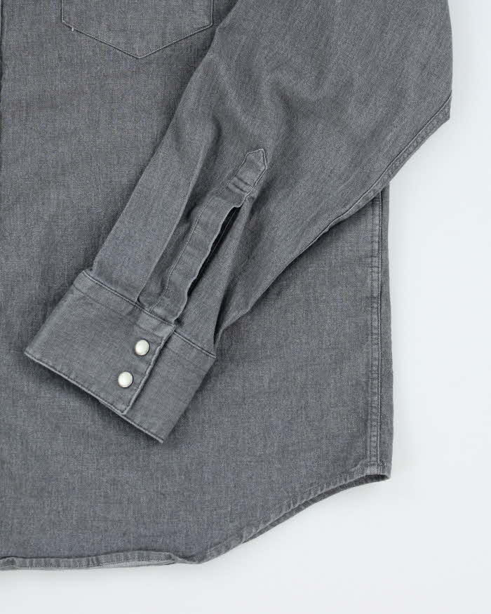 Levi's Western Grey Denim Shirt - XXL