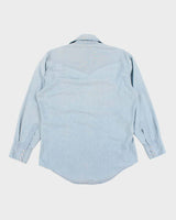 90s Bar-b Western denim Shirt - M