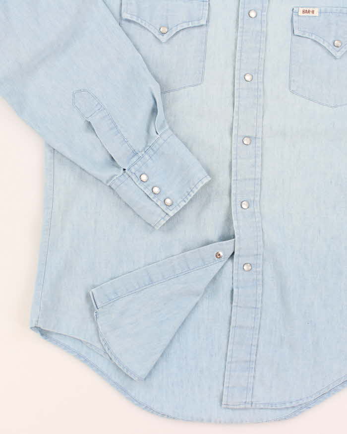 90s Bar-b Western denim Shirt - M