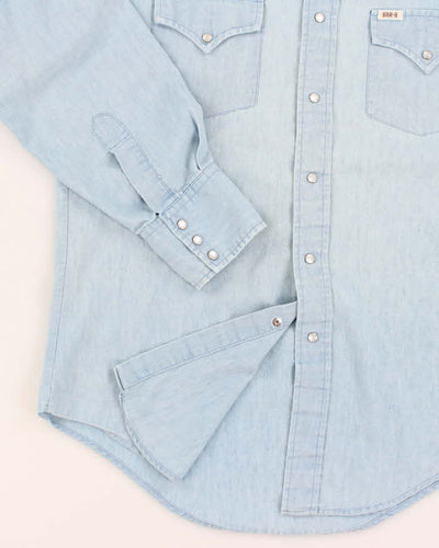 90s Bar-b Western denim Shirt - M