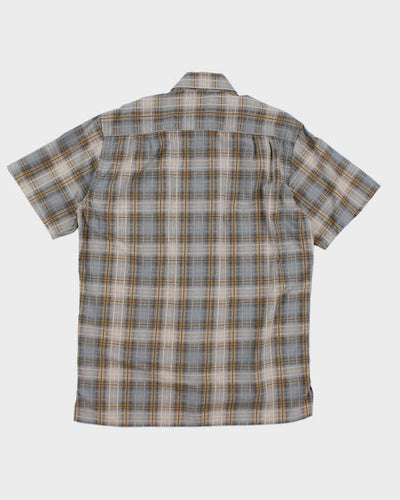 Ermenegildo Zenga Check Short Sleeve Shirt - L