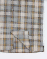 Ermenegildo Zenga Check Short Sleeve Shirt - L