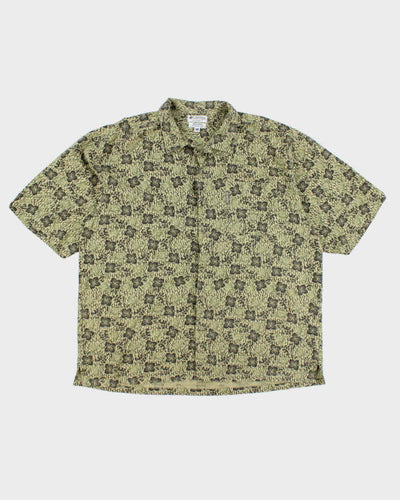 Columbia Green Hawaiian Shirt - XXL