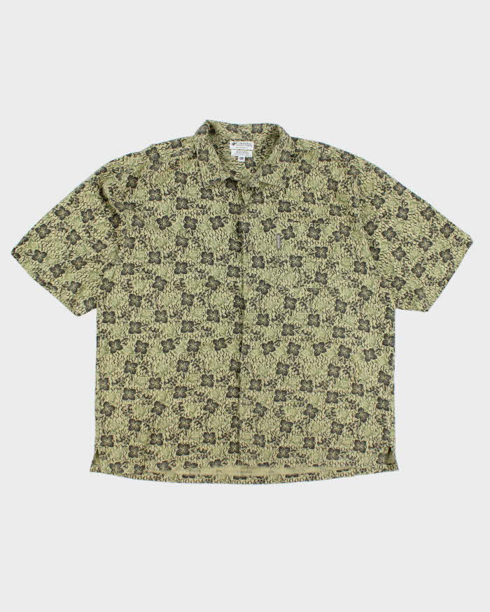 Columbia Green Hawaiian Shirt - XXL