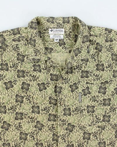 Columbia Green Hawaiian Shirt - XXL