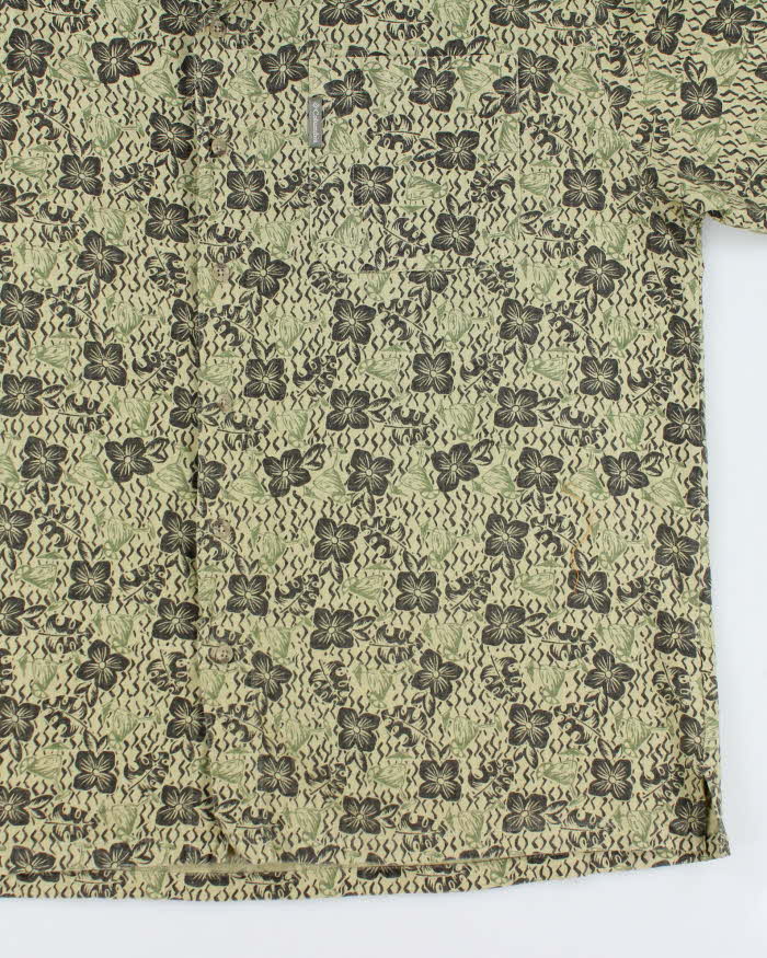 Columbia Green Hawaiian Shirt - XXL