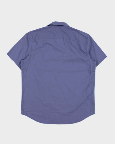 Calvin Klein Purple Short Sleeve Shirt - L