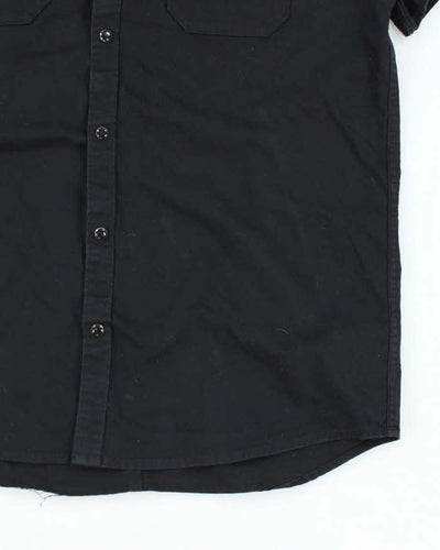 Y2k 00s Guess Black Short Sleeve Shirt - L