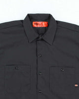 Y2k 00s Dickies Short Sleeve Black Halloween Shirt - M