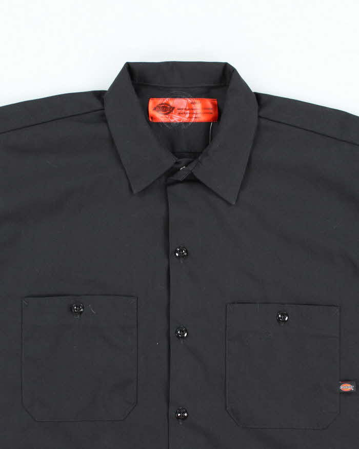Y2k 00s Dickies Short Sleeve Black Halloween Shirt - M