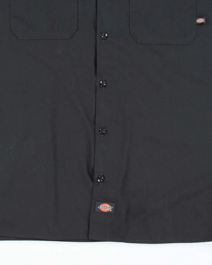 Y2k 00s Dickies Short Sleeve Black Halloween Shirt - M
