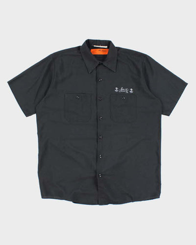 Vintage Sailor Jerry 'Don't Bet On Dames' Black Shirt - L