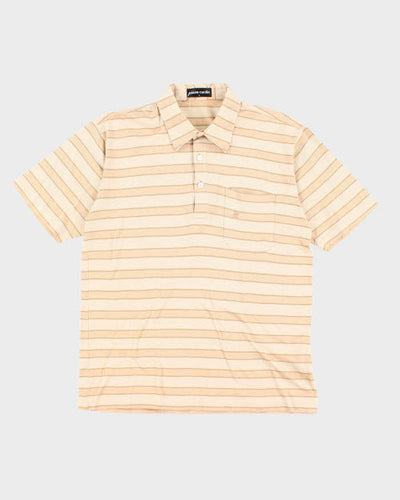 Pierre Cardin Pattern Short Sleeve Shirt - L