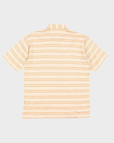 Pierre Cardin Pattern Short Sleeve Shirt - L