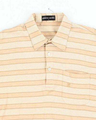 Pierre Cardin Pattern Short Sleeve Shirt - L
