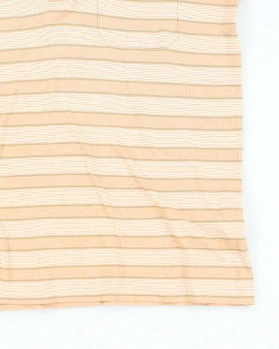 Pierre Cardin Pattern Short Sleeve Shirt - L