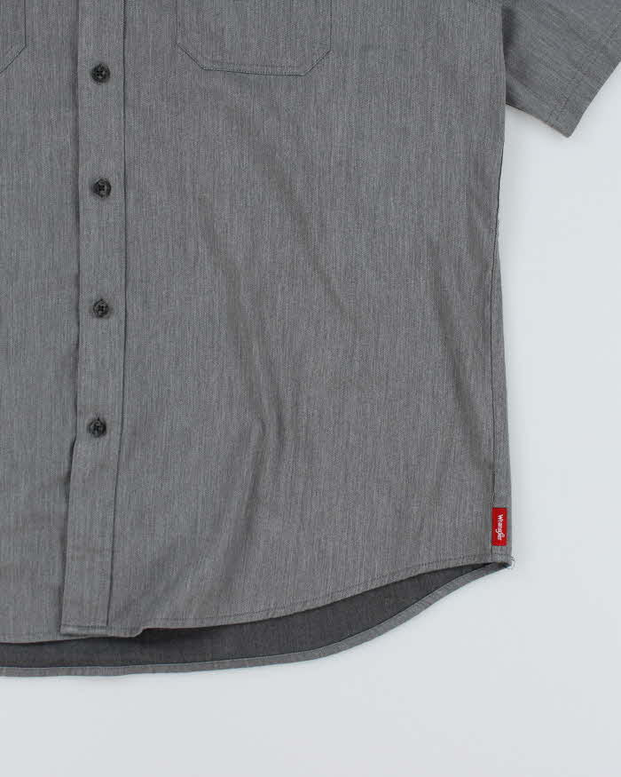 Wrangler Grey Short Sleeve Shirt - XL