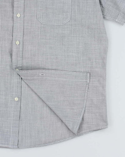 Tommy Hilfiger Grey Short Sleeve Shirt - XL