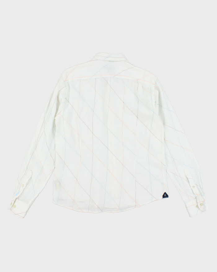 Vintage 90s Gant Long Sleeve Linen Shirt - M