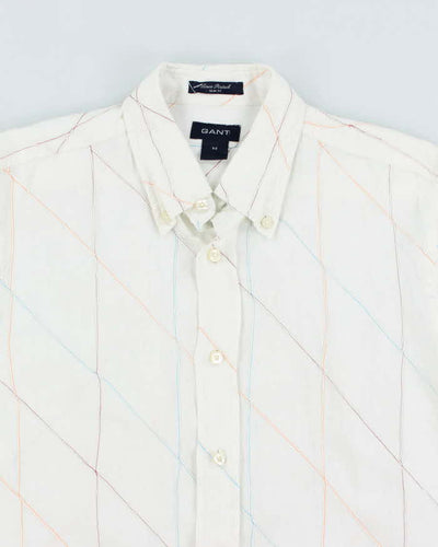 Vintage 90s Gant Long Sleeve Linen Shirt - M
