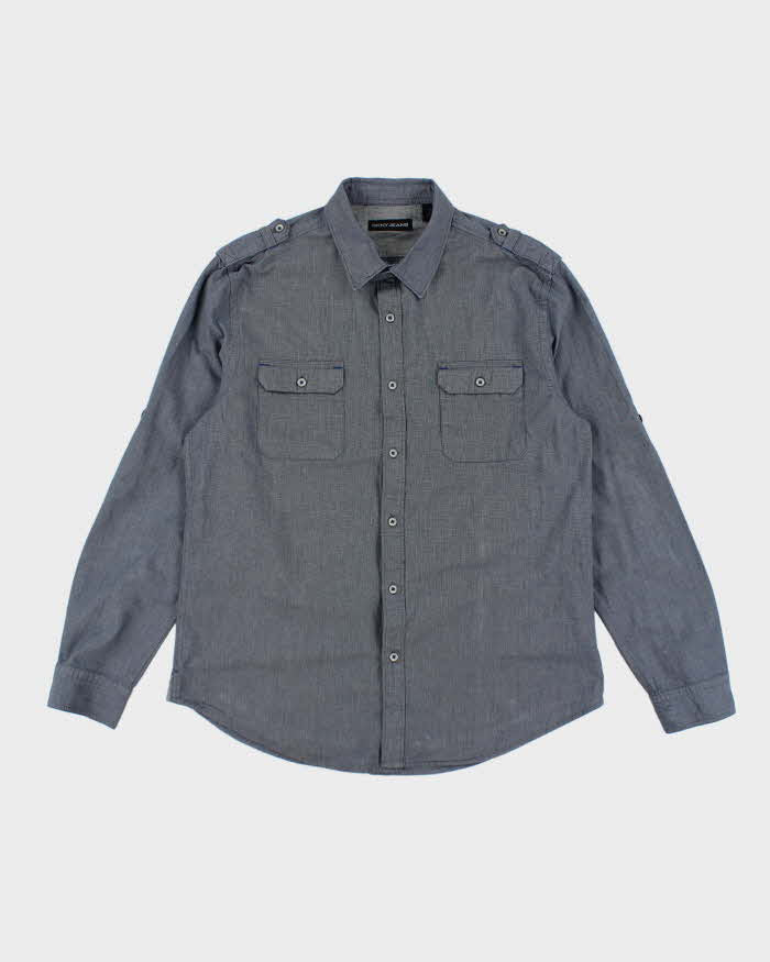 Y2k 00s DKNY Long Sleeve Shirt - L