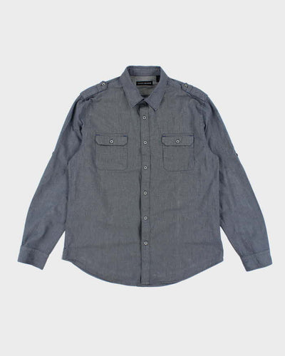 Y2k 00s DKNY Long Sleeve Shirt - L