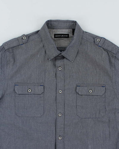 Y2k 00s DKNY Long Sleeve Shirt - L
