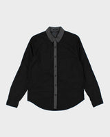 Y2k 00s Guess Black Long Sleeve Shirt - M