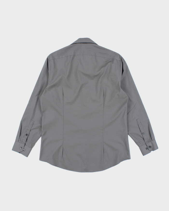 Y2k 00s DKNY Grey Long Sleeve Shirt - M