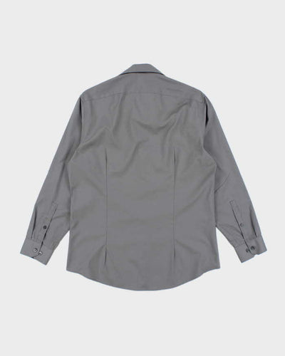 Y2k 00s DKNY Grey Long Sleeve Shirt - M