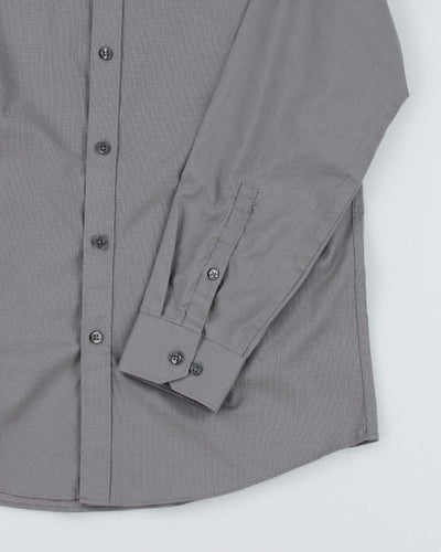 Y2k 00s DKNY Grey Long Sleeve Shirt - M