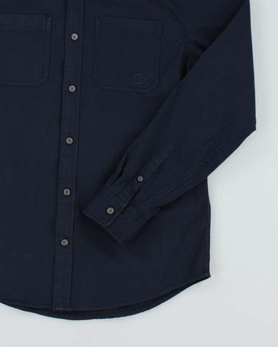 Calvin Klein Navy Long Sleeve Shirt - S