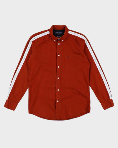 Tommy Hilfiger Brown Long Sleeve Shirt - M