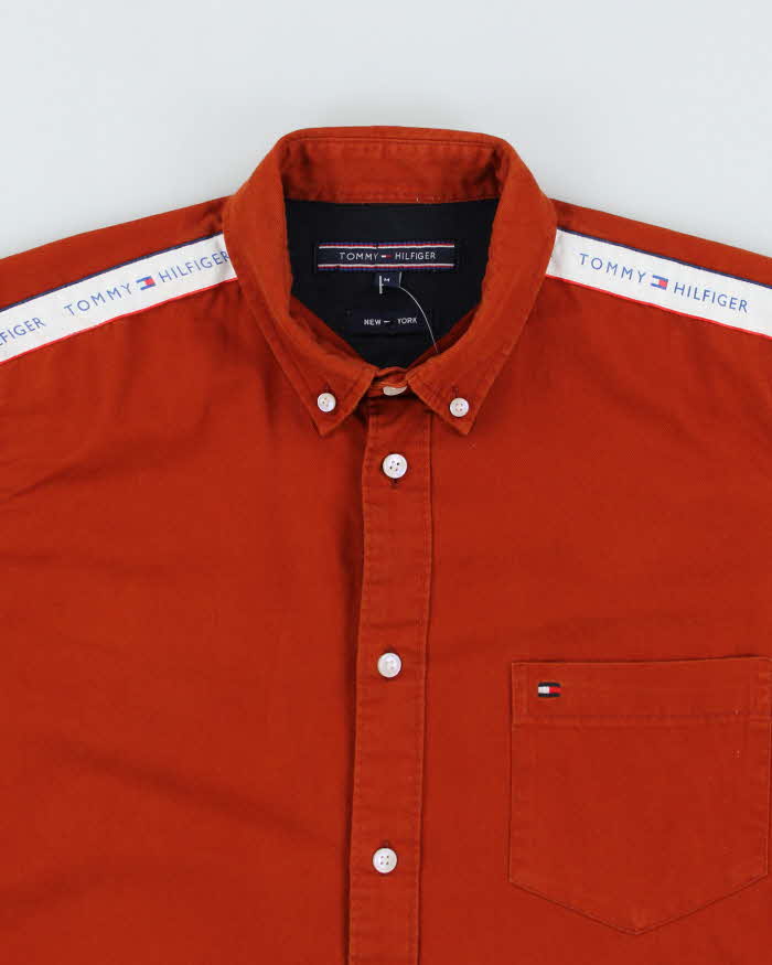 Tommy Hilfiger Brown Long Sleeve Shirt - M