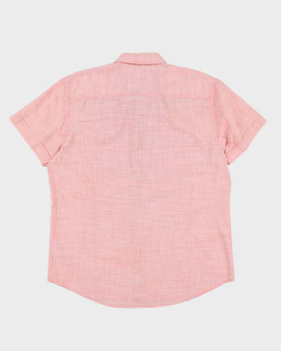 Y2k 00s Guess Pink Short Sleeve - XL