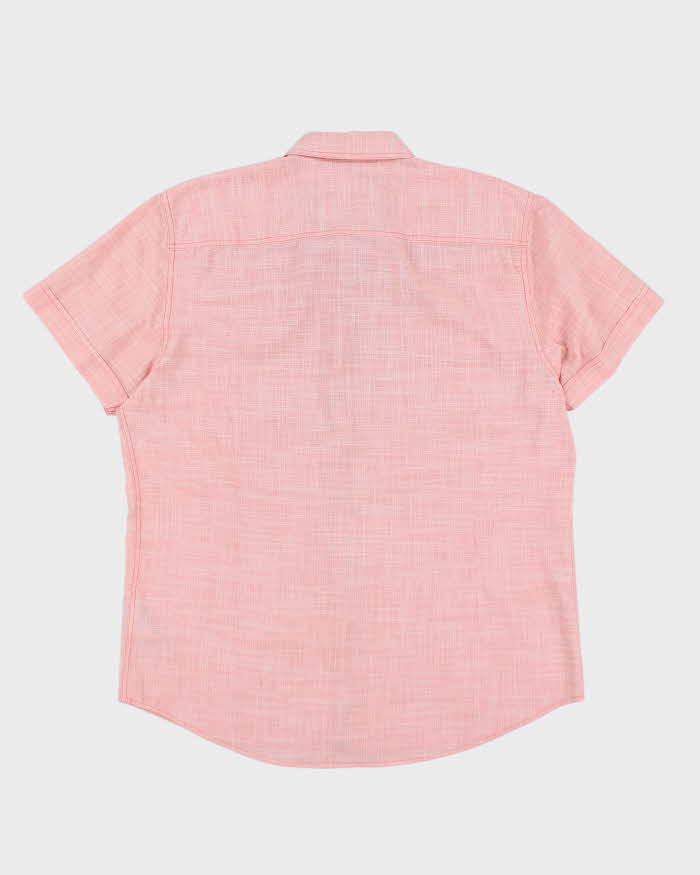 Y2k 00s Guess Pink Short Sleeve - XL