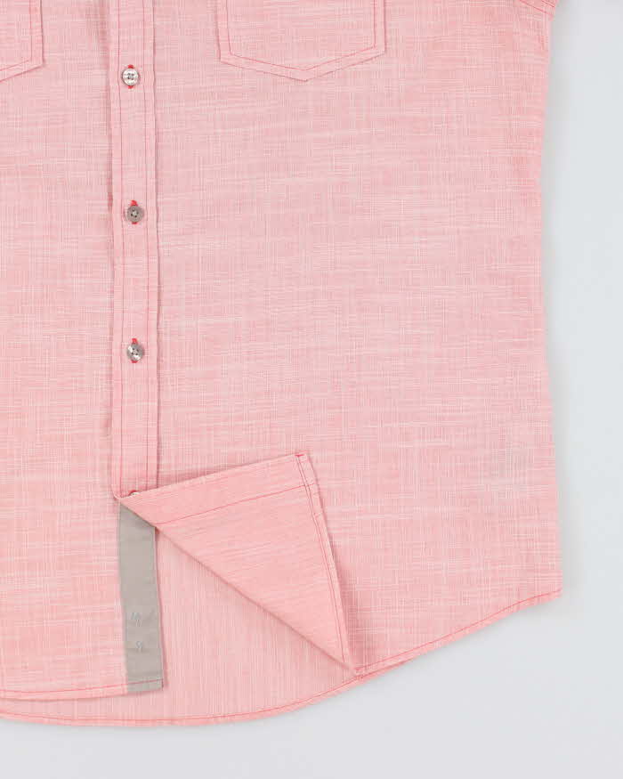 Y2k 00s Guess Pink Short Sleeve - XL