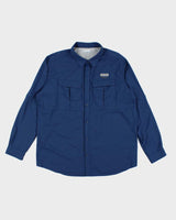 Columbia Blue Long Sleeve Shirt - XL