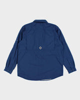Columbia Blue Long Sleeve Shirt - XL