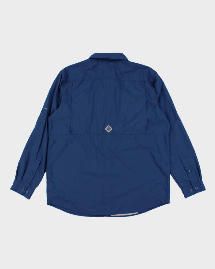 Columbia Blue Long Sleeve Shirt - XL